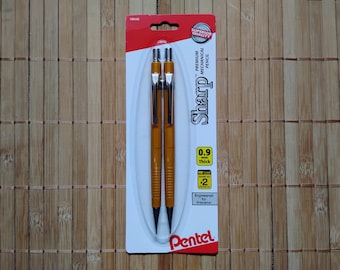 Pentel Sharp Automatic Mechanical Pencils, 0.9mm, 2 Pack, P209BP2K6