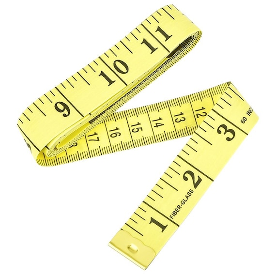 Yellow Soft Tape Measure, Measuring Tape Sewing, Seamstress