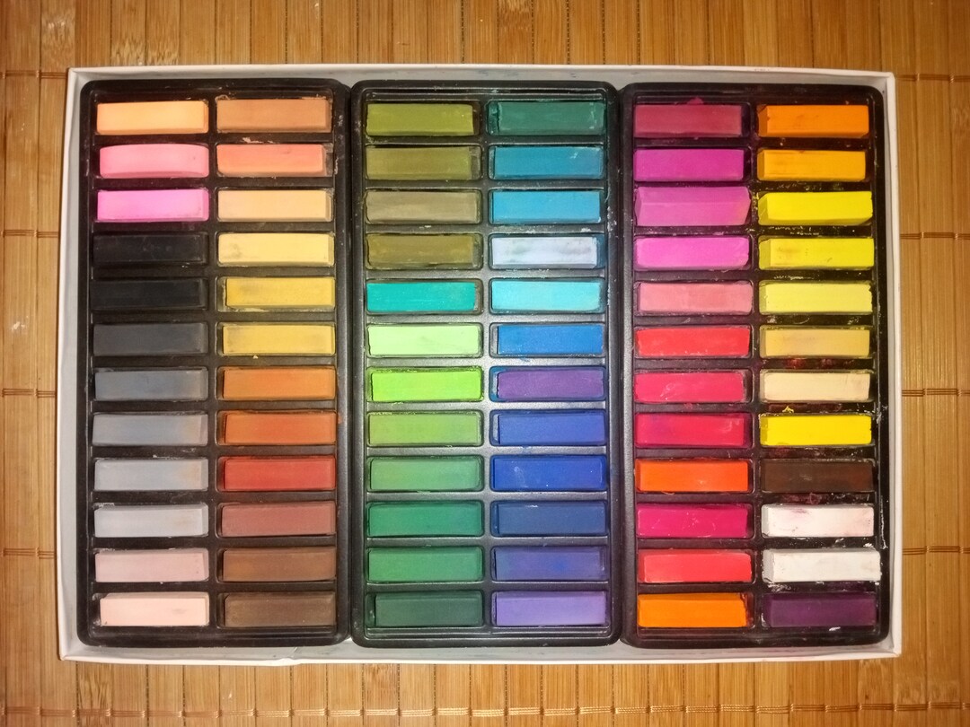 Set 72 Pastelli In Polvere Soft Faber-Castell Creative Studio – Colori Intensi E Miscelabili Per Artisti E Hobbisti