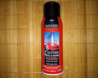 Tannery Leather, Vinyl, Rubber, More Revitalizer & Conditioner, 10 Oz, 283 g Spray, CRC 40173