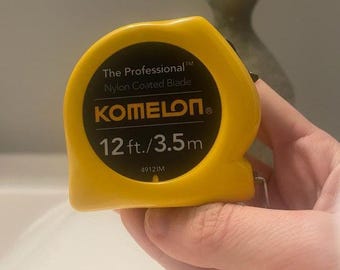 Professionele 12 voet inch / metrische schaal intrekbare borgband, meetlint voor timmerman