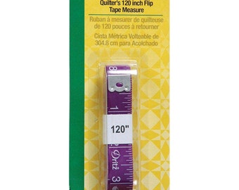 Dritz Quilting 120 Inch 300 Cm Soft Tape Measure, Measuring Tape; Sewing, Seamstress, Tailor Cloth Flexible Ruler Tape