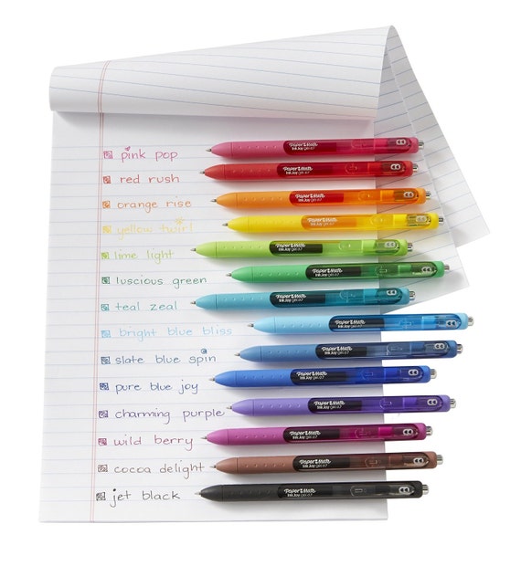 Black Gel Pen Note Taking Writing Drawing Coloring Cute Color Pens Holiday  Gift