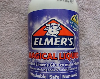 Elmer’s Glue Slime Magical Liquid Activator; Magical Liquid Slime Activator Solution; 8.75 fl. oz. Bottle; Homemade Slime, Kids Crafts
