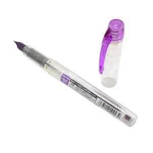 Preppy Fountain Pen, 0.3 Fine Nib Fountain Pen, Ink Pen for Writing, Calligraphy, Drawing, Inking Fountain Pen; Violet Ink Cartridge
