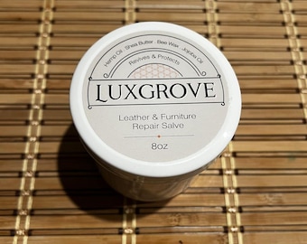 Leather and Furniture Repair Salve, Leather Polisher, Moisturizer