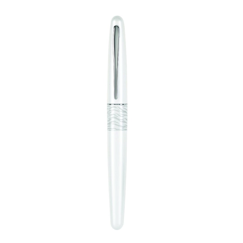 PILOT MR Animal Collection Fountain Pen, Matte White Jamaica