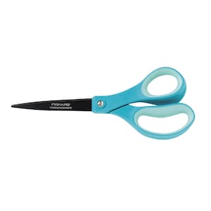 Fiskars 194802-1001 2 Piece Designer Scissors Cutting Set 8 Fabric Scissors  & No.5 Micro-tip Scissors 