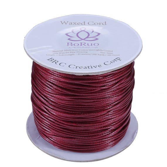 Dark Red - Yarn 1 mm