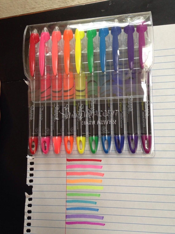 Sharpie Retractable Highlighters, Chisel Tip