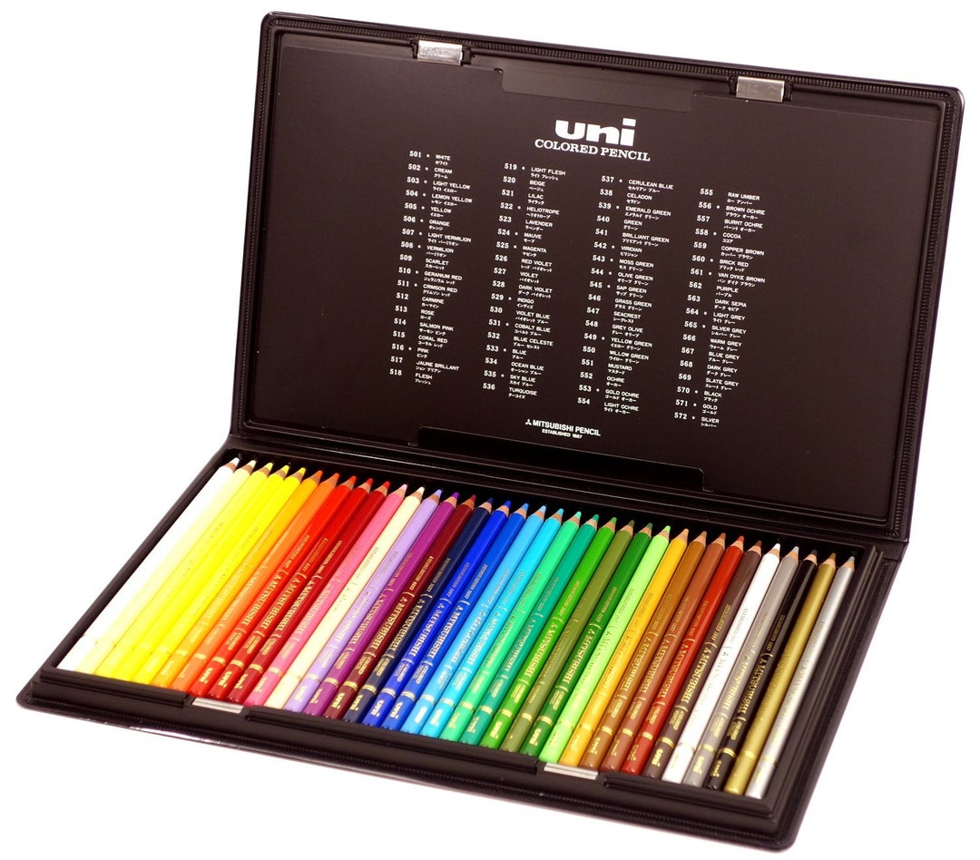 Uni Watercolor Pencils, #899 Black | Mitsubishi Pencil Co.