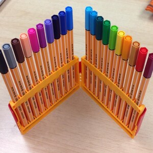 20 Stabilo Point 88 Fineliner Pens, Book Coloring, Calligraphy, Writing, Drawing, Scrapbooking, Journaling, 0.4mm Fine Tip, Point "Never Bleed or Smear" Pens