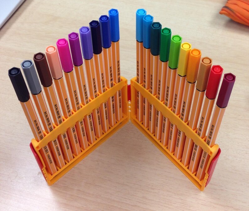 20 Stabilo Point 88 Fineliner Pens, Book Coloring, Calligraphy, Writing, Drawing, Scrapbooking, Journaling, 0.4mm Fine Tip, Point "Never Bleed or Smear" Pens