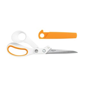 Le migliori forbici e cesoie professionali per artigianato in tessuto; Cucito Quilting Ricamo Sarti Sarti; Cesoie Fiskars per amplificazione di materiali misti da 8 pollici