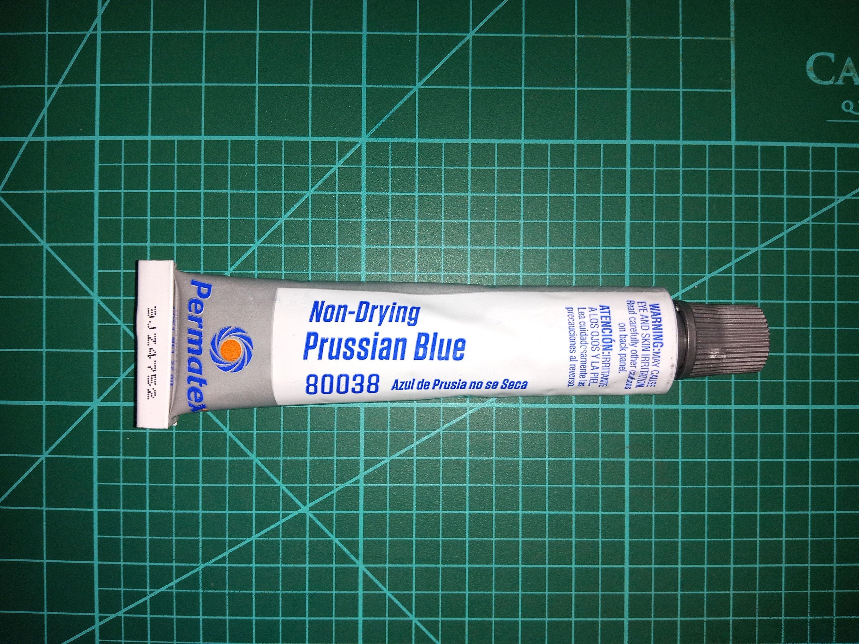 Permatex Prussian Blue Fitting Compound, Non-drying 0.75 Fl Oz