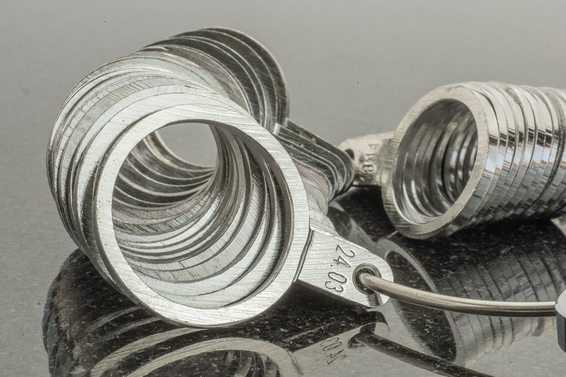 Ring Sizer Steel Ring Sizing Tool Professional Jewelers Etsy