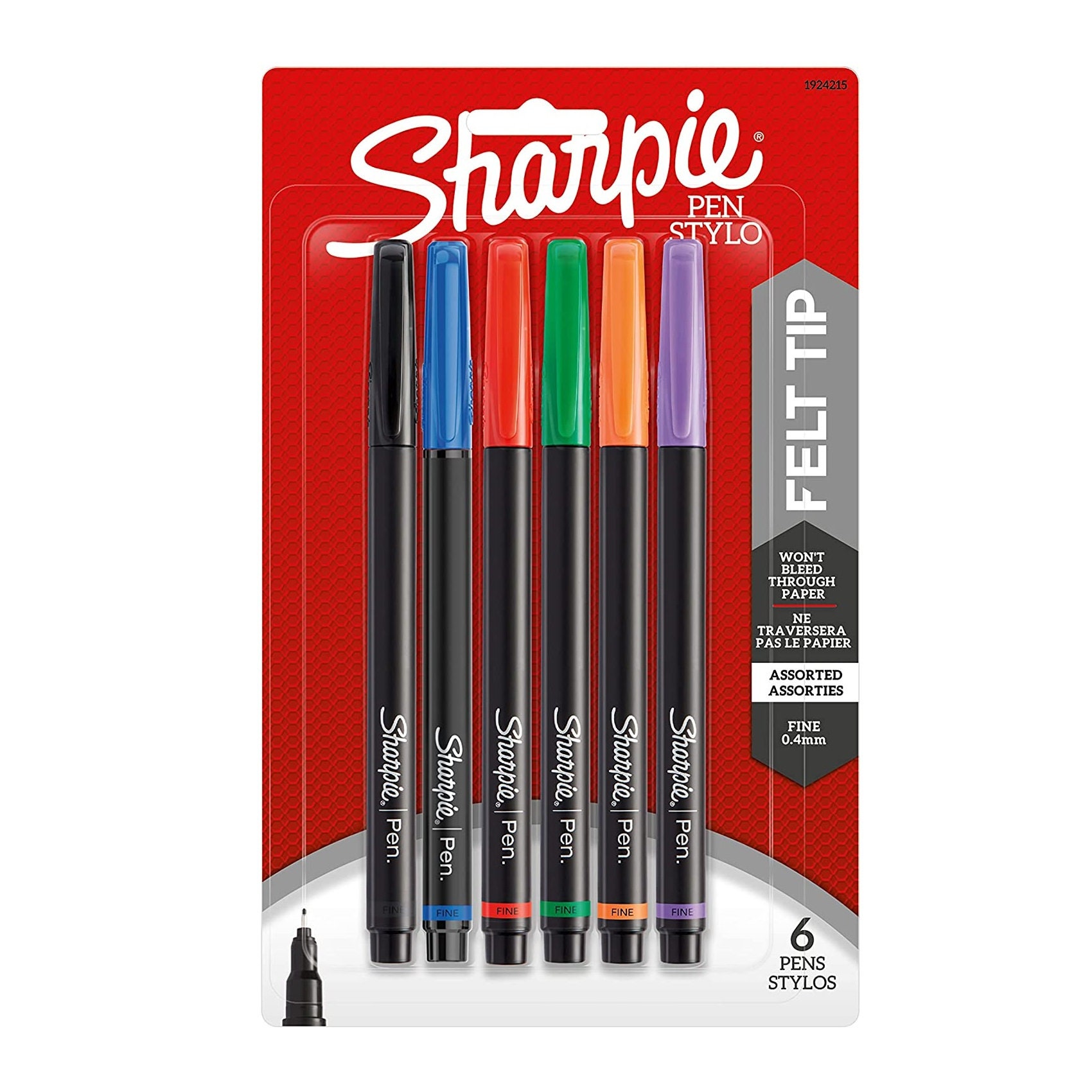  American Crafts-12 Piece Felt Tip Pens, Fine Tip Pens Black  Extra Fine Tip Pens Felt Tip Pen For Adult Coloring Pens For Coloring Pens  For Kids Pens For Coloring Books Pens