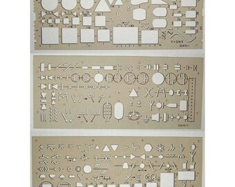 Electrical Component Stencil Template - Etsy