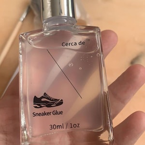 Sneaker Glue, Super Heavy Duty Waterproof Clear Professional Shoe Adhesive, Strong Flexible Clear Sneaker Shoe Boots Glue