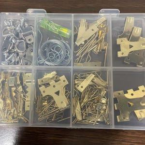 Picture Hanging Kit, Picture Hangers, Nails, Wall Hangers, Hooks, Frame Hanging Hardware
