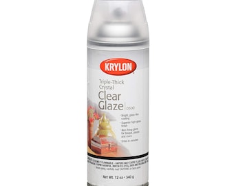 Potrójnie gęsty bezbarwny spray; Krylon I00500A00 12-uncjowy, potrójnie gęsty, przezroczysty spray w aerozolu