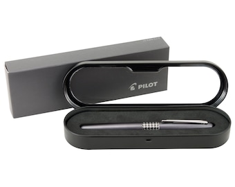 Gray Pilot Fountain Pen, Pilot Metropolitan MR Retro Pop   Fountain Pen, Medium Nib, Black Ink; Calligraphy   Drawing Inking 万年筆
