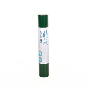 Vinyle, décalcomanies, étiquettes, etc. amovibles vert foncé mat découpés à la main ou avec Cricut, machines Silhouette ; Feuille de vinyle de 12 po x 6 pi, rouleau