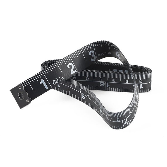 Tailor Sewing Measuring Tape Rule - 60 Inches - Black