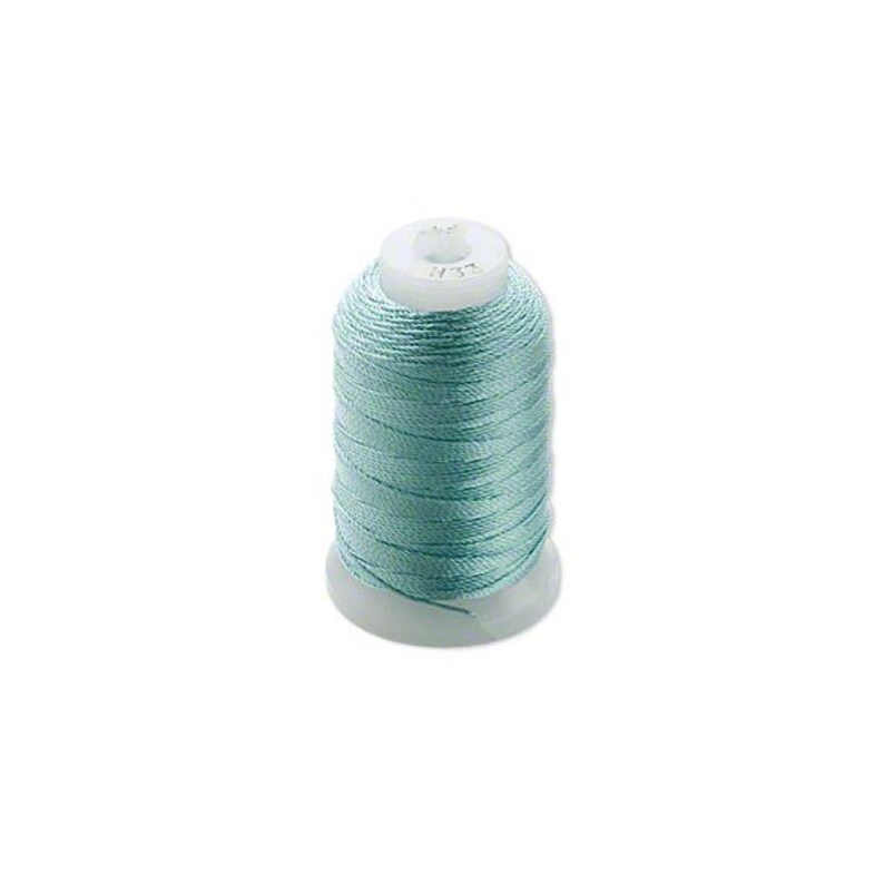 Pale Green Natural Pure Silk Beading Cord Thread Size E Etsy