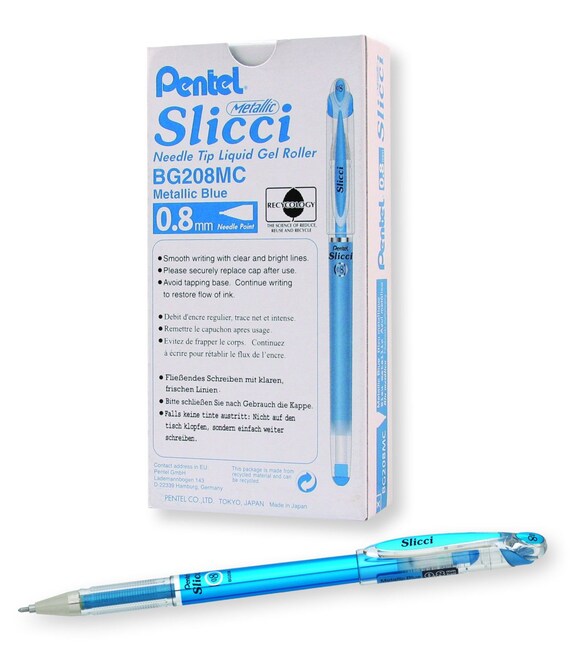 Pentel - Slicci Gel Pen - Baby Blue