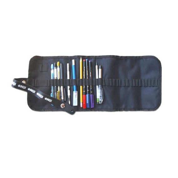 Canvas Pencil Wrap, Pencil Roll Case, 36 Pencil Holder Art, Drawing  Supplies Sale See Inside 