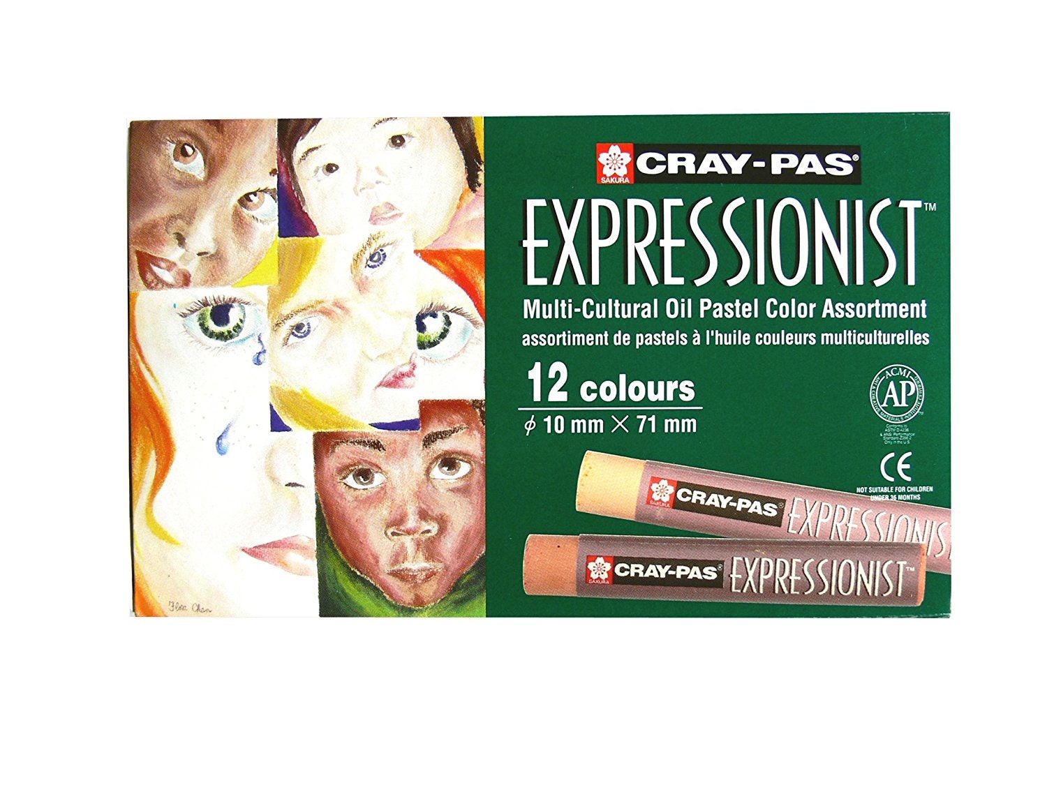 SAKURA Cray-Pas Junior Artist Oil Pastel Set - Soft Oil Pastels