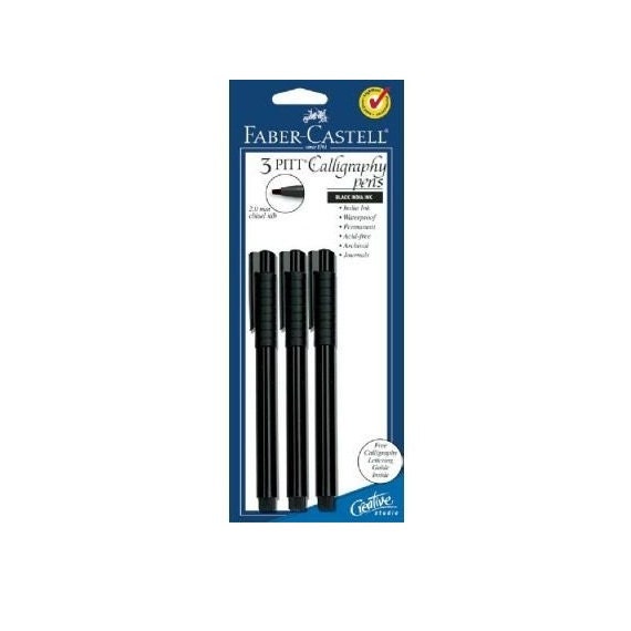 New Inc Optimus Felt Tip Pens Fine Point, 1 pack of 3 Pens ~Optimus ~ Black  Ink