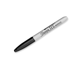 Sharpie TEC oligo-élément certifié un marqueur Permanent noir ; Fine pointe ; Marqueur TEC