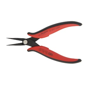 Needle Nose Pliers, Long Pointed Nose Pliers with Smooth Jaws, 1.2mm Nose, Hakko Pliers.; Jewelers Pliers, Beading Pliers, Jewelry Making