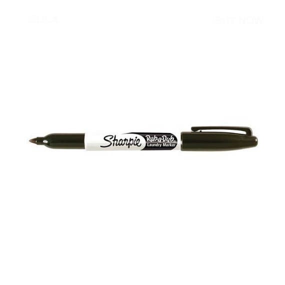 Sharpie - Rub-A-Dub Laundry Pen - Fine Point - Black (Pack-6) 