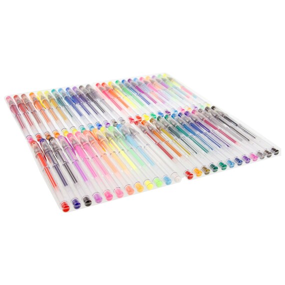 48 Unique Colors (No Duplicates) Gel Pens Gel Pen Set for Adult