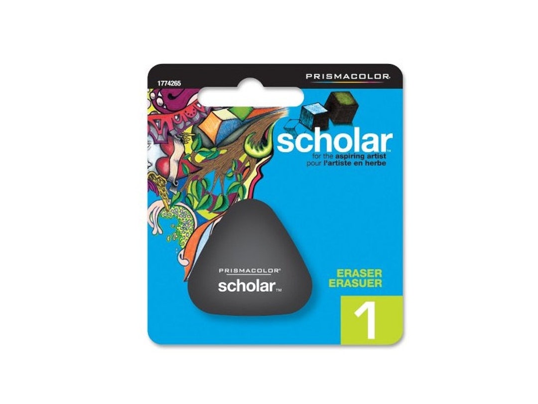 Prismacolor Scholar Eraser, Pencil Eraser Drawing, Blending, Shading & Rendering, Prismacolor