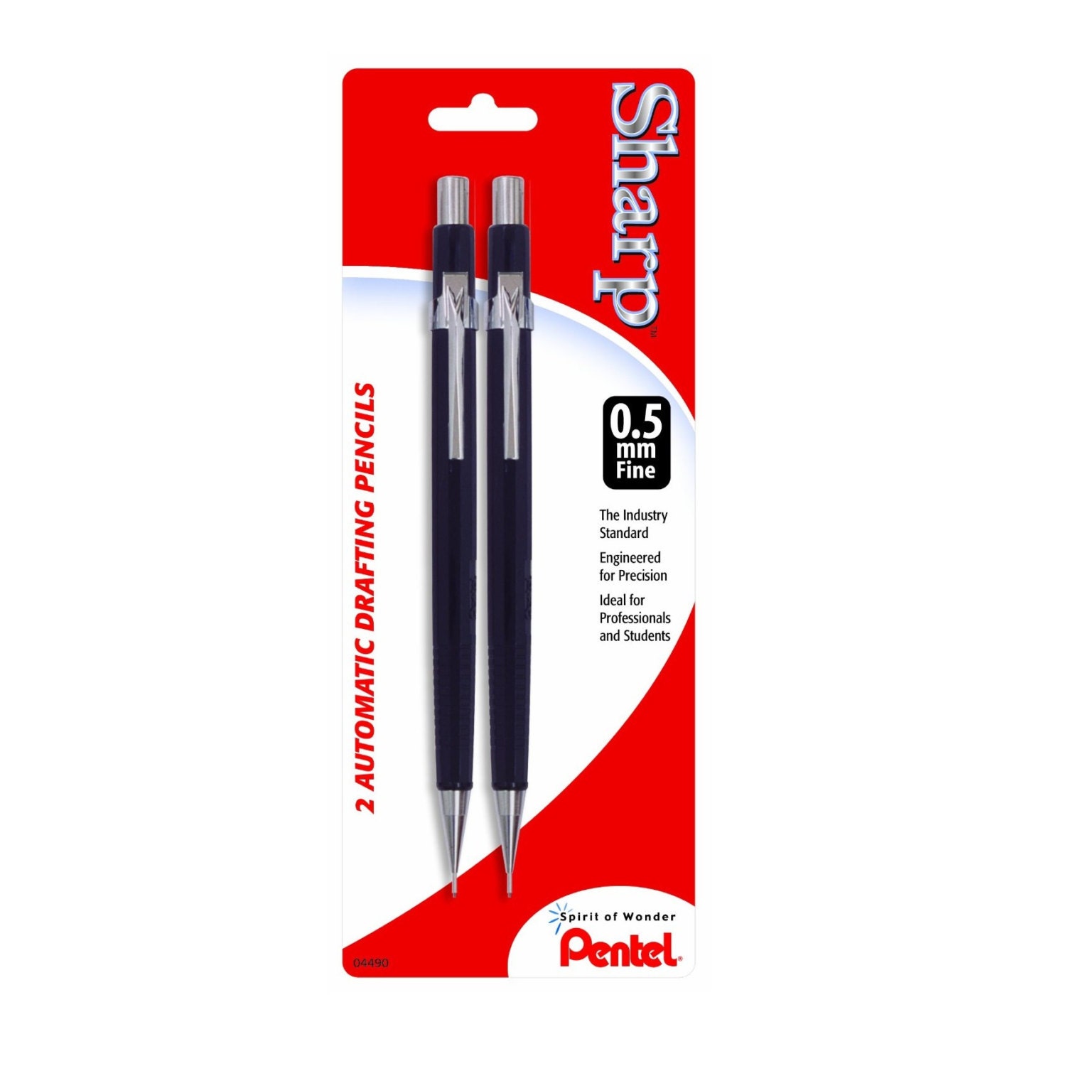2 Pack 0.5mm Pentel Sharp Mechanical Pencils Pentel Sharp