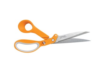 Best Professional Fabric Scissors, Shears; Sewing Quilting Embroidery  Dressmaking; Fiskars 8 Inch Forged Scissors