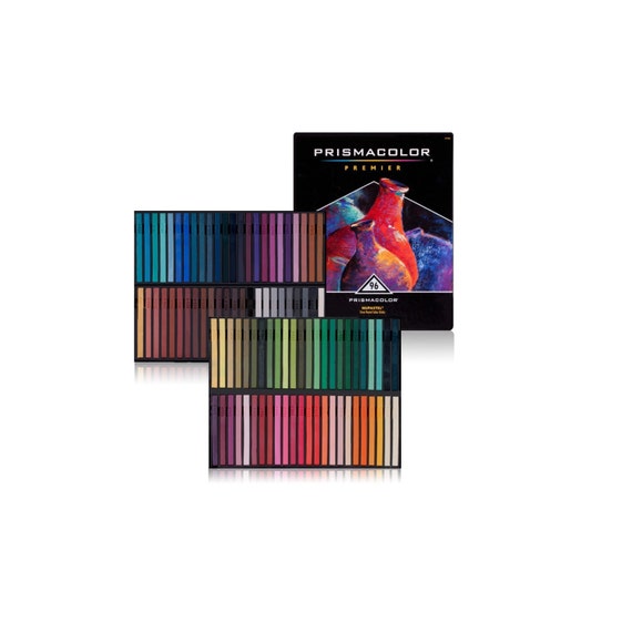 96 Colored Pastels Sketch, Drawing Kit, Prismacolor Nupastel Drawing Kit,  Pastel Set, Kit 