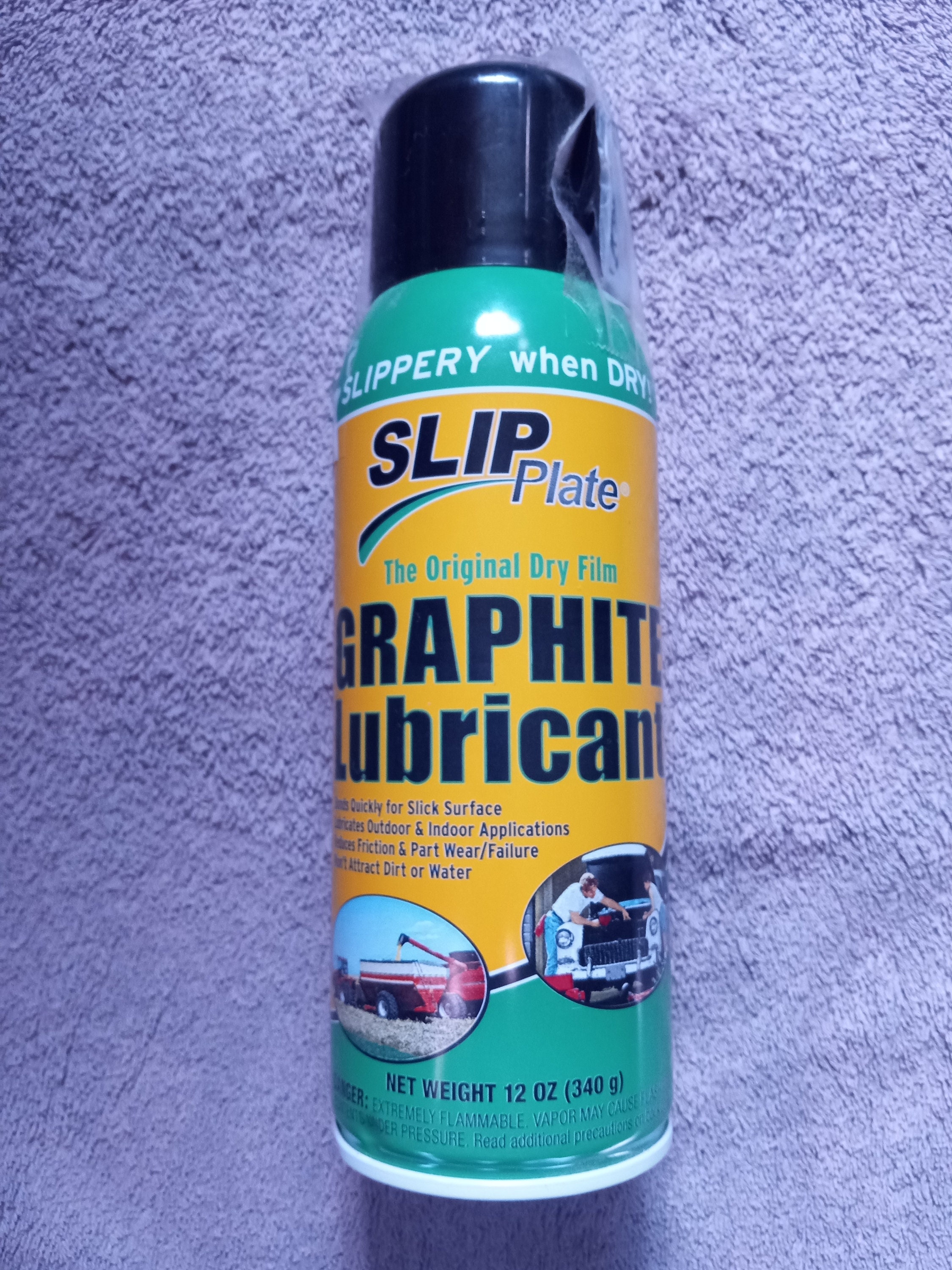 Slip Plate Dry Film Graphite Lubricant Spray, 12oz 340g - Etsy Slip Plate Dry Film Graphite Lubricant Spray, 12oz 340g - Etsy