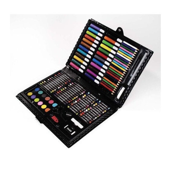 90 Pieces Studio Mixed Media Art Painting Set Colouring Pencils Tip Markers