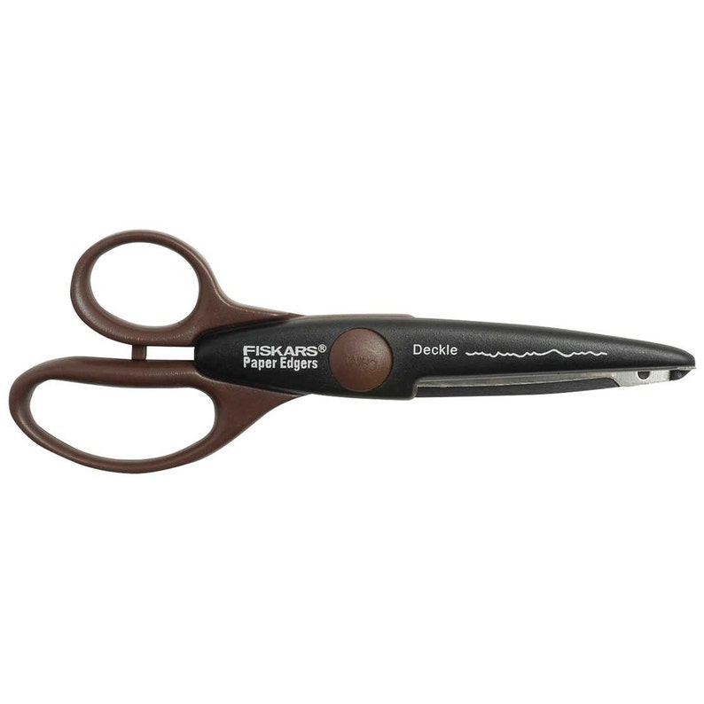 6 Paper Edgers Craft Scissors Textured Shears Scrapbooking Etsy