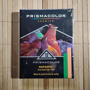 12 Prismacolor Premier Nupastel Firm Pastel Color Sticks, Pastel Artist Set 27048