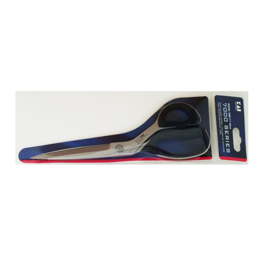 Kai 11 Inch Professional Fabric Scissors, Shears; Long & Straight Cut ...