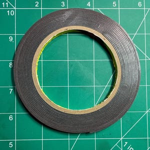 3M Double Sided Mounting Tape, Heavy Duty, VHB Foam Adhesive, Indoor Outdoor, Waterproof, Industrial Grade, 3M 3M5952, 1/4&quot; x 15.4ft