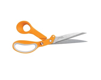 Fiskars Amplify 10 Inch RazorEdge Fabric Shears, Best Professional All Purpose Fabric Scissors, Sewing, Quilting, Embroidery, Dressmaking
