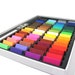 64 Piece Soft Pastel Set; Pastel Pencil Art Set; Non Toxic Square Chalk 