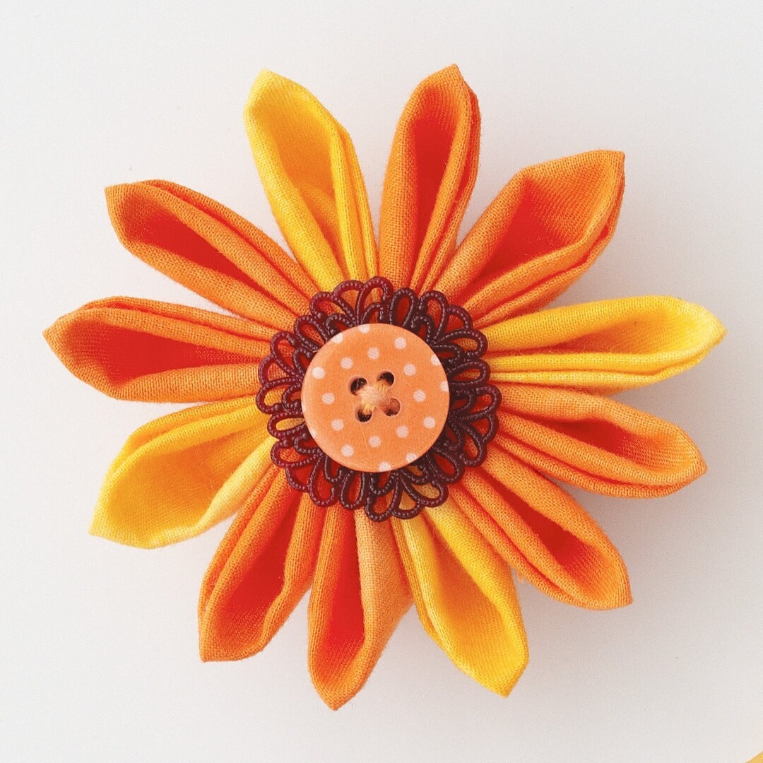 Fabric Flower Making Template, Guide, Quilt Pattern Japanese Kanzashi